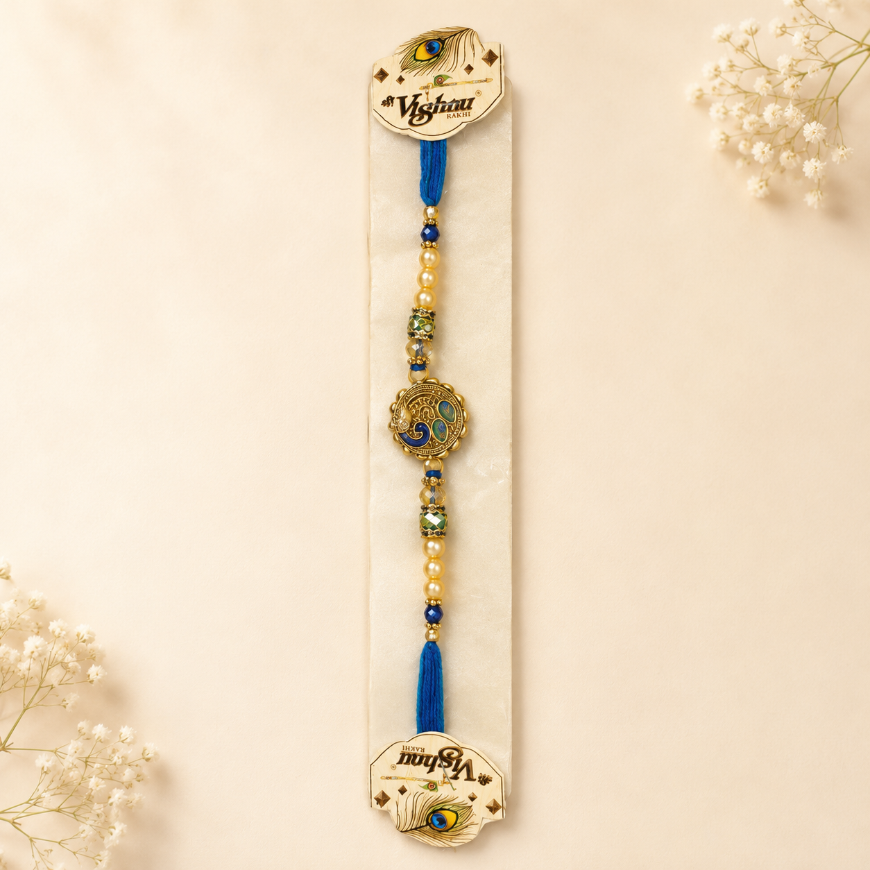 Handcrafted Peacock Rakhi
