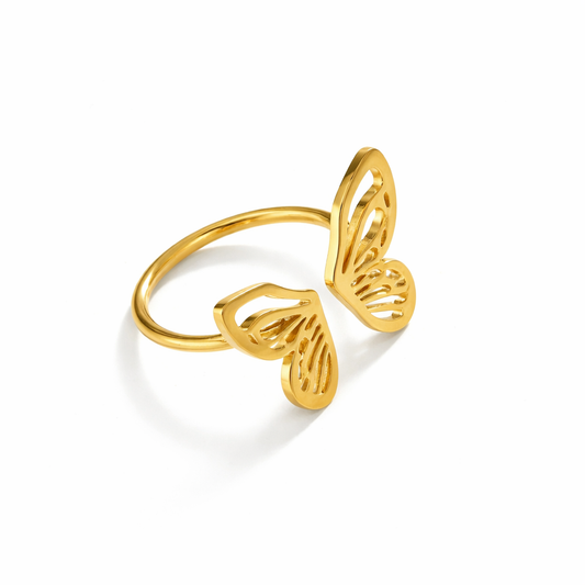 Butterfly Adjustable Ring