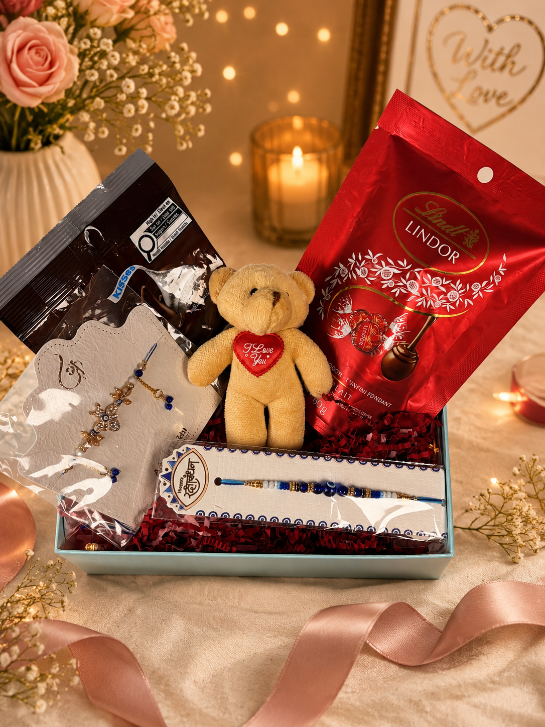 Classic Bhai & Bhabhi Rakhi Hamper – A Complete Gift of Love
