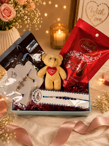 Classic Bhai & Bhabhi Rakhi Hamper – A Complete Gift of Love