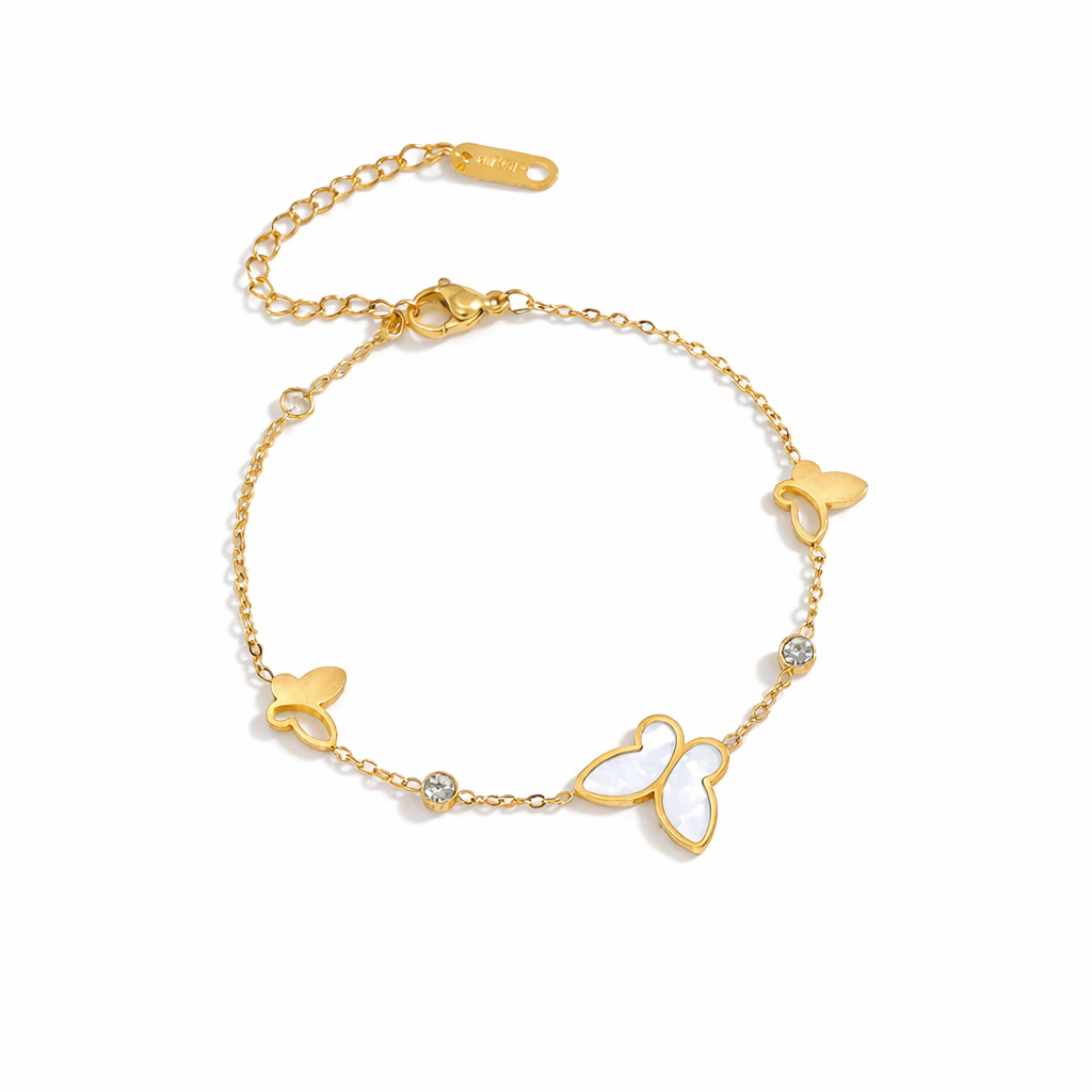 Butterfly Charm Bracelet