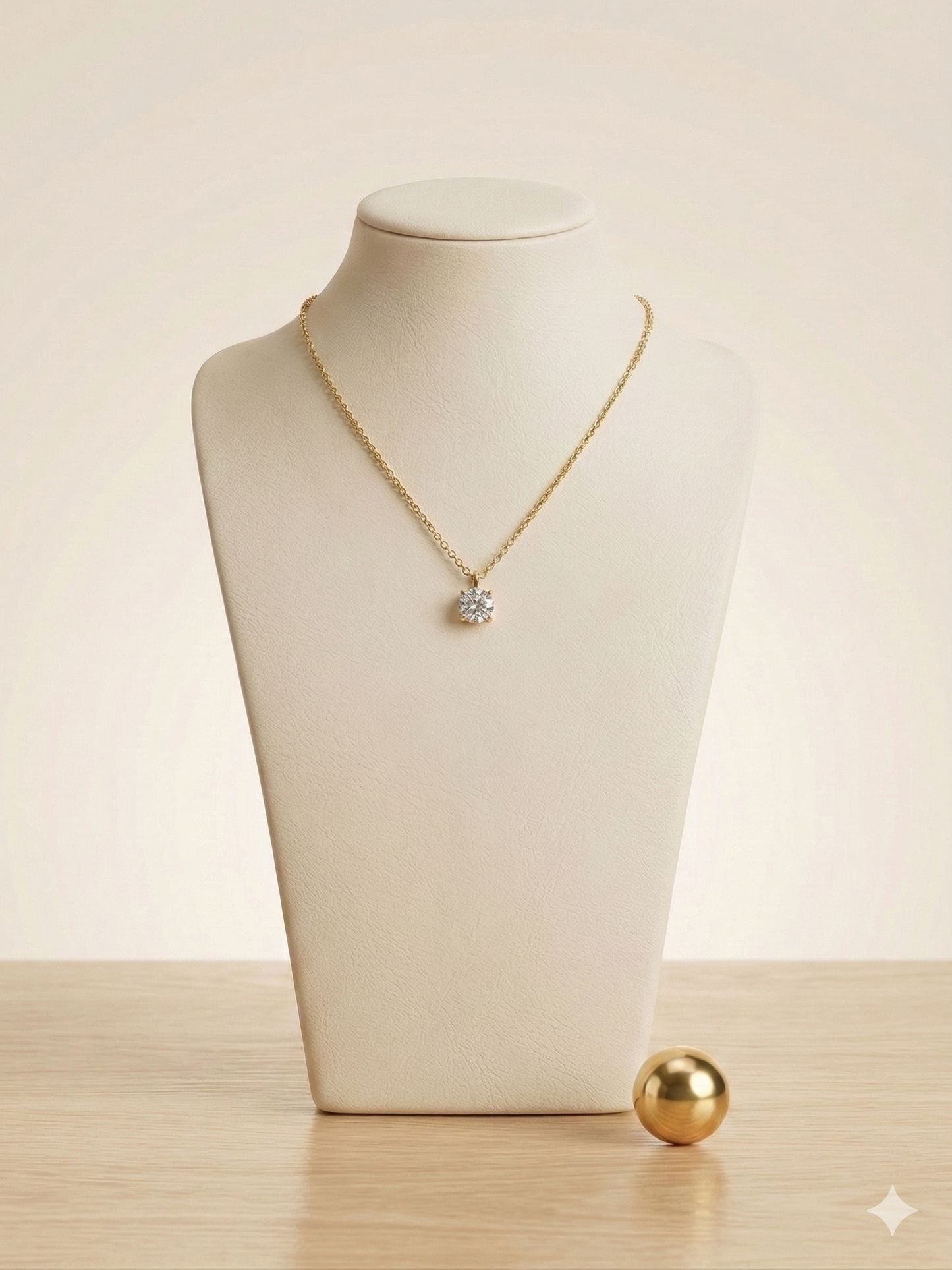 Radiance Solitaire Necklace