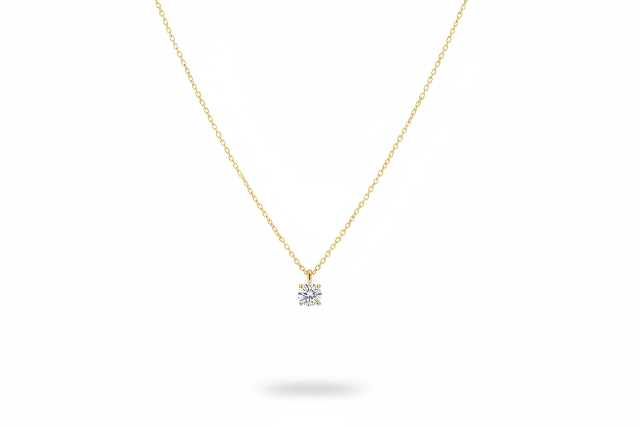 Radiance Solitaire Necklace