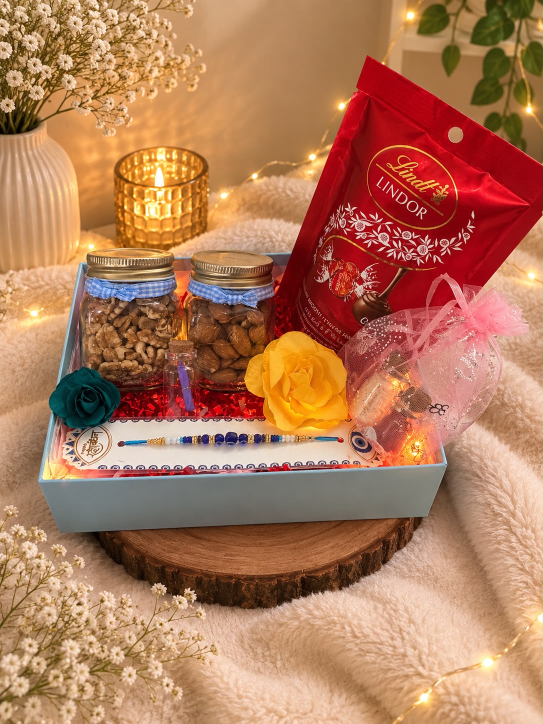 Premium Rakhi Hamper – A Heartfelt Celebration for Your Brother