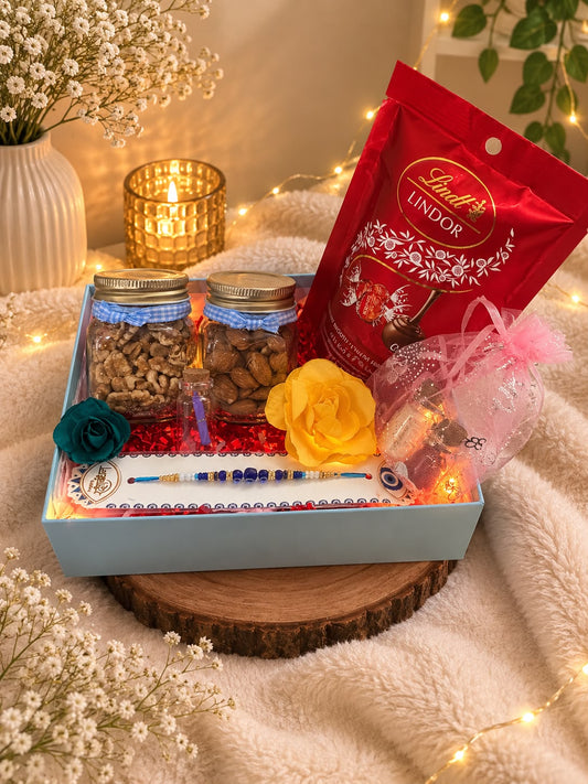Premium Rakhi Hamper – A Heartfelt Celebration for Your Brother