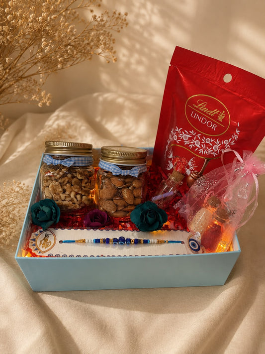 Premium Rakhi Hamper – A Heartfelt Celebration for Your Brother