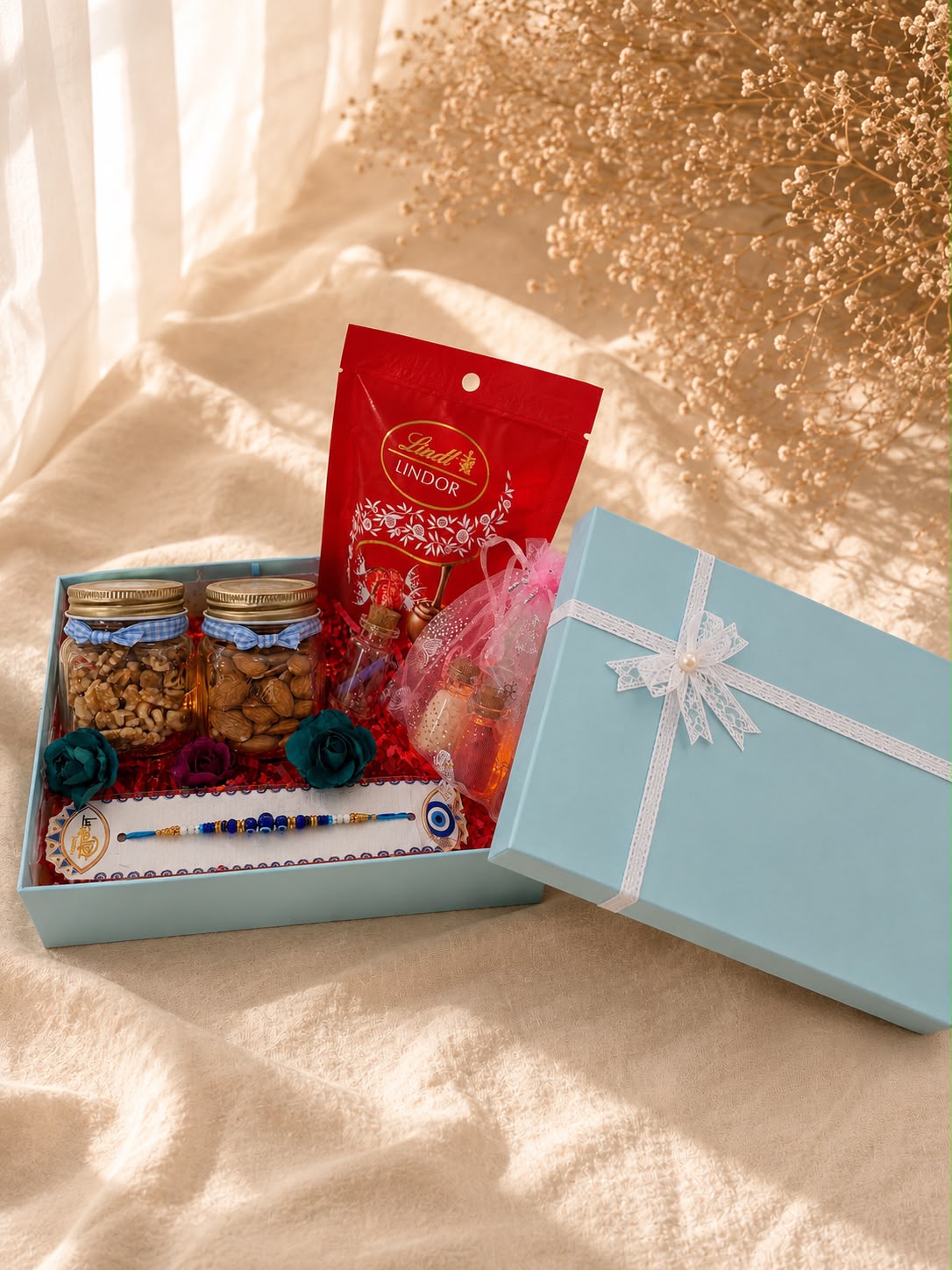 Premium Rakhi Hamper – A Heartfelt Celebration for Your Brother