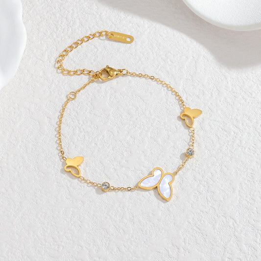 Butterfly Charm Bracelet